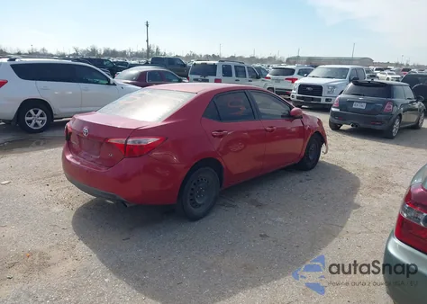 2017 Toyota Corolla Le из США, поврежденный, VIN 5YFBURHE6HP633959